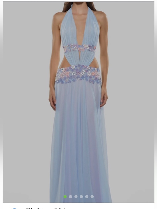 Ema Savahl Dresses & Skirts - Ema Savahl ENGLISH GARDEN HALTER GOWN